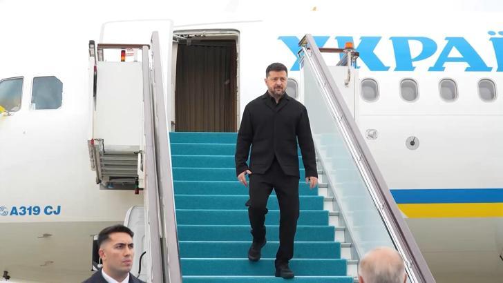 Ukrayna Devlet Başkanı Zelenskiy İstanbul'a geldi -1