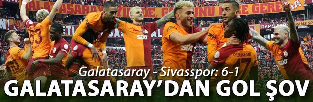 Galatasaray - Sivasspor: 6-1
