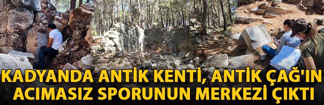 Kadyanda Antik Kenti, Antik Çağ'ın acımasız sporunun merkezi çıktı