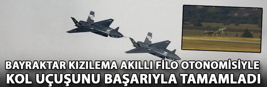 Bayraktar Kızılema akıllı filo otonomisiyle kol uçuşunu başarıyla tamamladı
