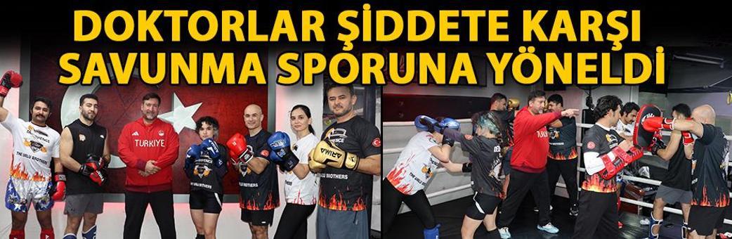 Doktorlar şiddete karşı savunma sporuna yöneldi