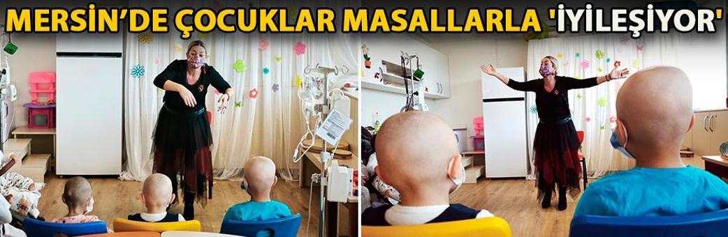 Mersin’de çocuklar masallarla 'iyileşiyor'