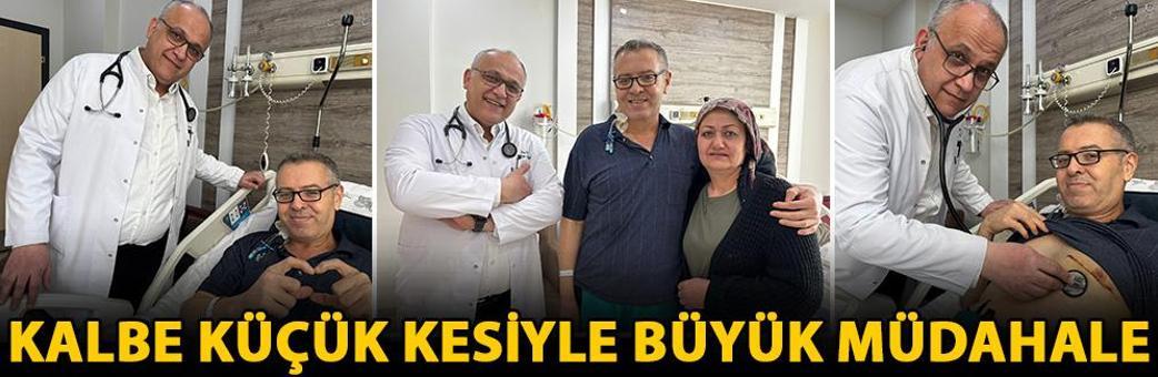 Kalbe küçük kesiyle büyük müdahale