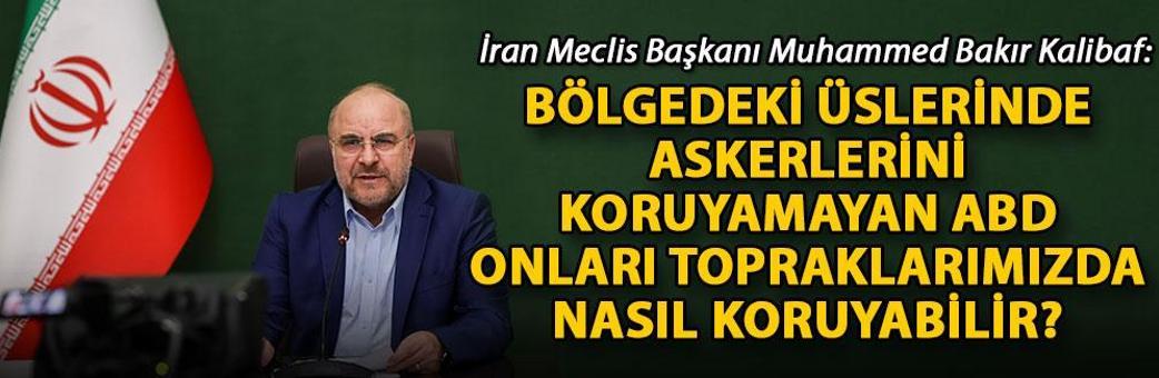 İran: Bölgedeki üslerinde askerlerini koruyamayan ABD, onları topraklarımızda nasıl koruyabilir?