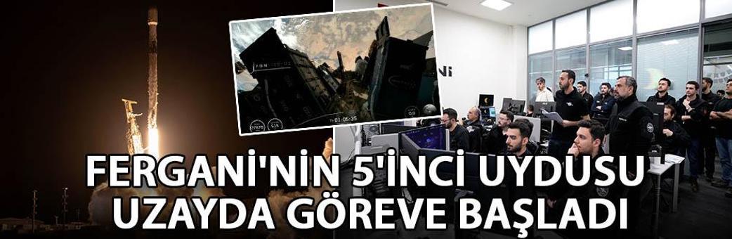 Fergani'nin 5'inci uydusu uzayda göreve başladı