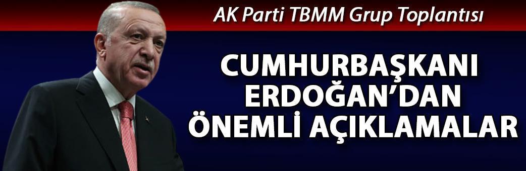 Cumhurbaşkanı Erdoğan'dan önemli açıklamalar (CANLI)