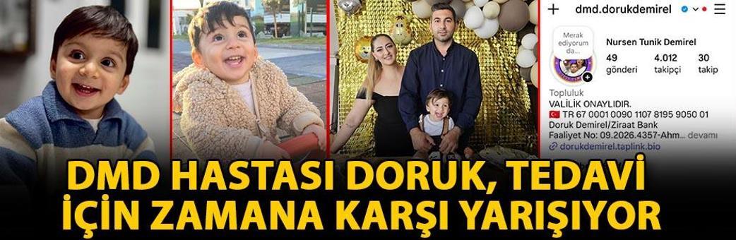 DMD hastası Doruk, tedavi için zamana karşı yarışıyor