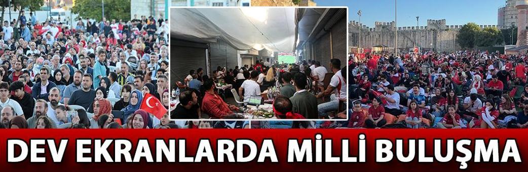 Dev ekranlarda milli buluşma