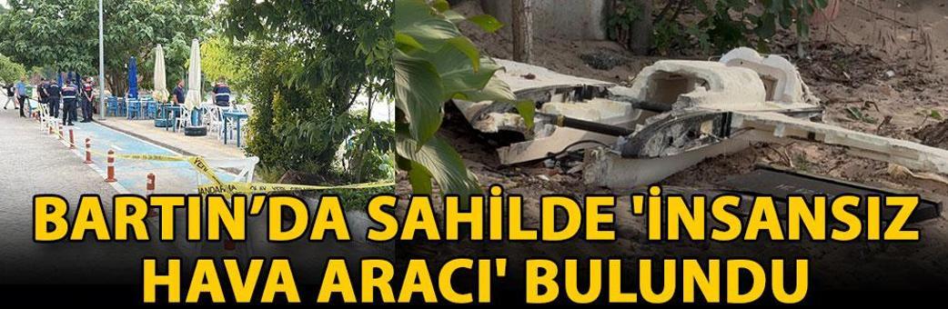 Bartın’da sahilde 'insansız hava aracı' bulundu