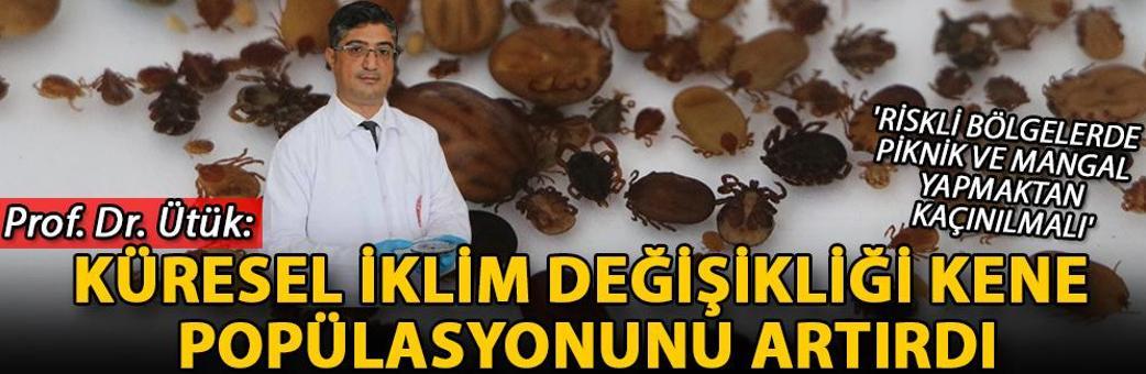 Prof. Dr. Ütük: Küresel iklim değişikliği kene popülasyonunu artırdı