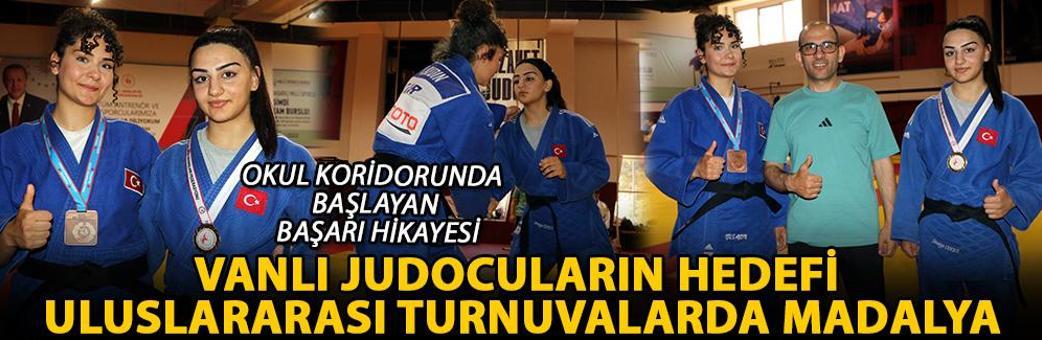 Vanlı judocuların hedefi uluslararası turnuvalarda madalya
