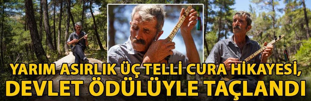 Yarım asırlık üç telli cura hikayesi, devlet ödülüyle taçlandı