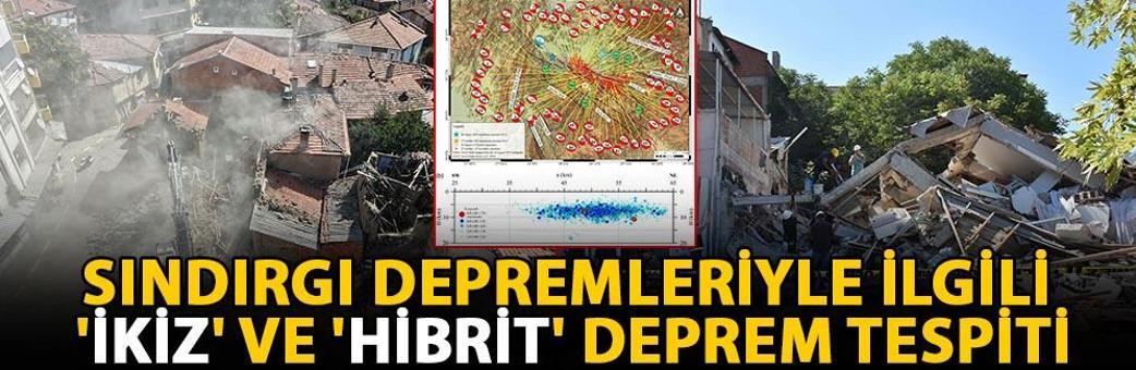 Sındırgı depremleriyle ilgili 'ikiz' ve 'hibrit' deprem tespiti