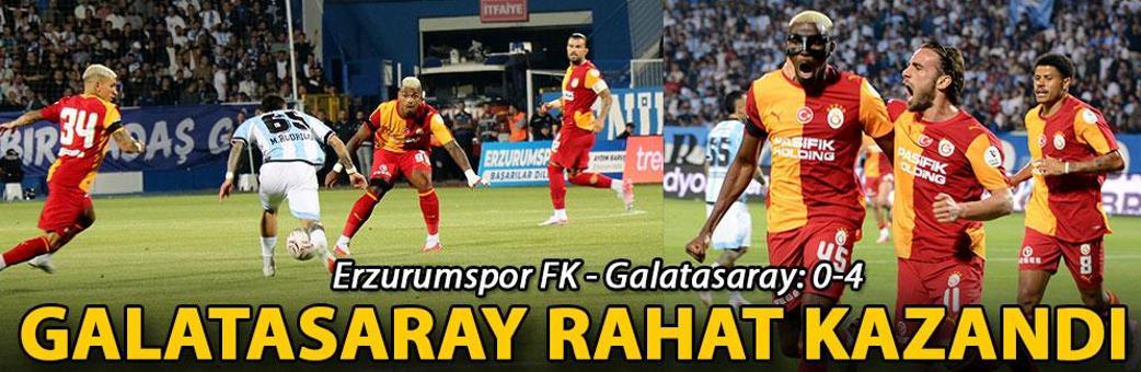 Erzurumspor FK - Galatasaray: 0-4