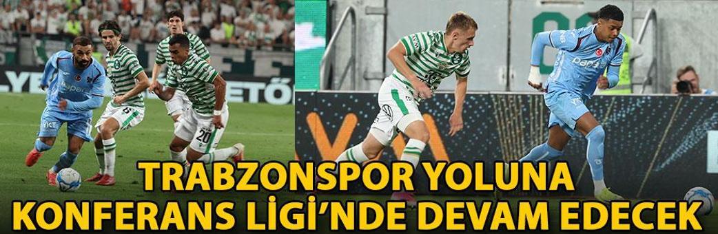 Trabzonspor yoluna Konferans Ligi’nde devam edecek