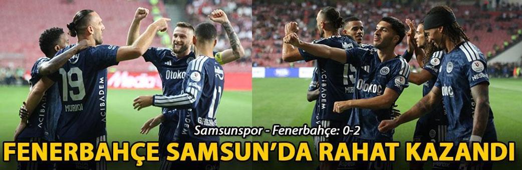 Samsunspor - Fenerbahçe: 0-2
