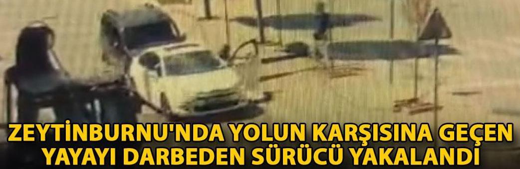 Zeytinburnu'nda yolun karşısına geçen yayayı darbeden sürücü yakalandı