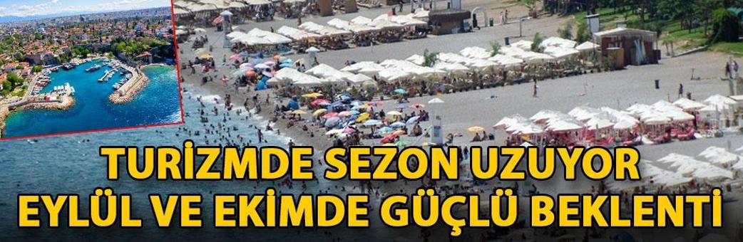 Turizmde sezon uzuyor; eylül ve ekimde güçlü beklenti