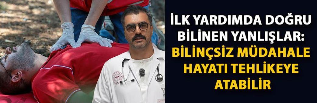 İlk yardımda doğru bilinen yanlışlar: Bilinçsiz müdahale hayatı tehlikeye atabilir