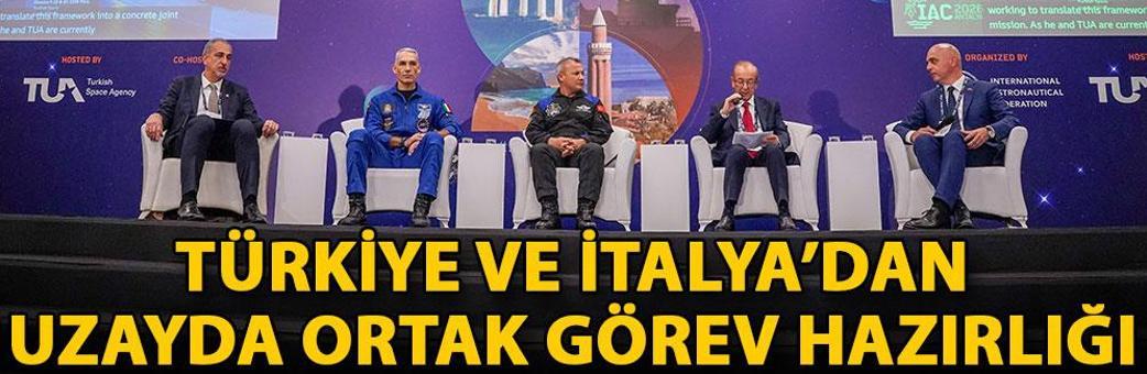 Türkiye ve İtalya’dan uzayda ortak görev hazırlığı