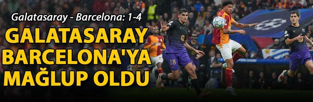 Galatasaray - Barcelona: 1-4