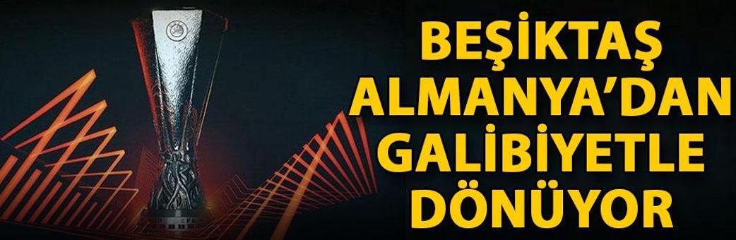 Beşiktaş, Almanya’dan galibiyetle dönüyor