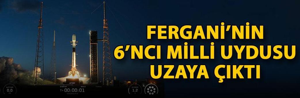 Fergani’nin 6’ncı milli uydusu uzaya çıktı