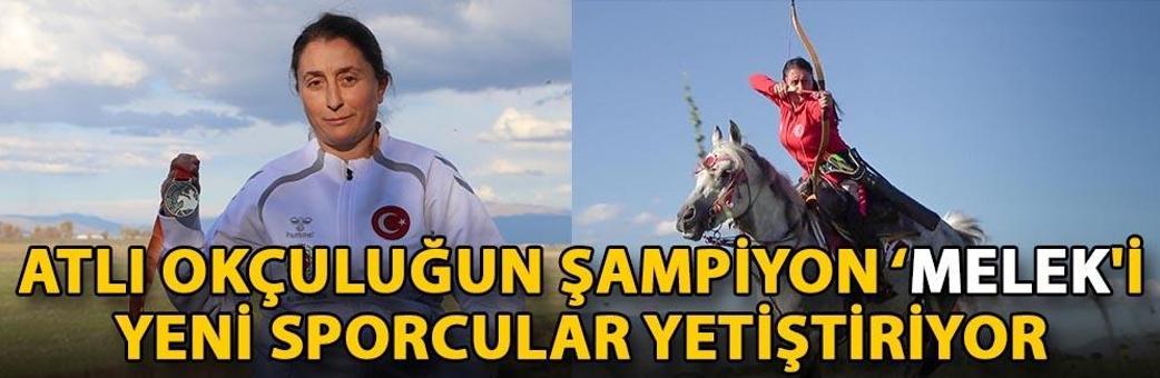 Atlı okçuluğun şampiyon ‘Melek'i yeni sporcular yetiştiriyor