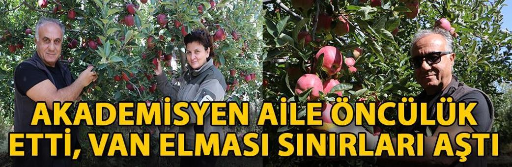 Akademisyen aile öncülük etti, Van elması sınırları aştı