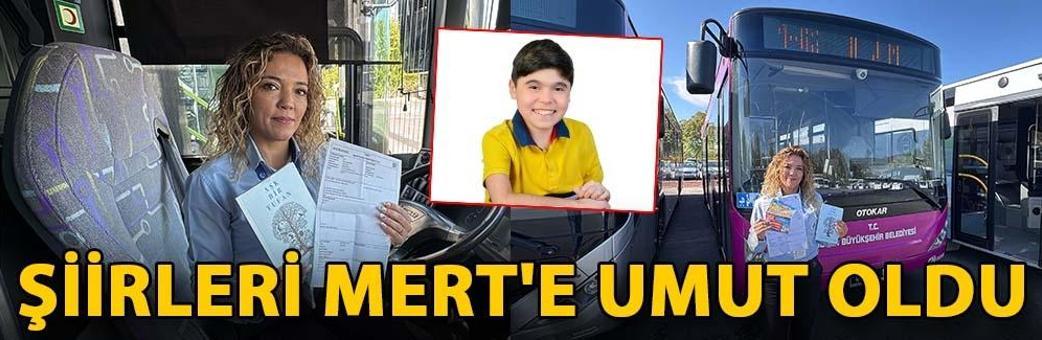 Şiirleri Mert'e umut oldu