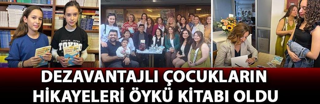 Dezavantajlı çocukların hikayeleri öykü kitabı oldu