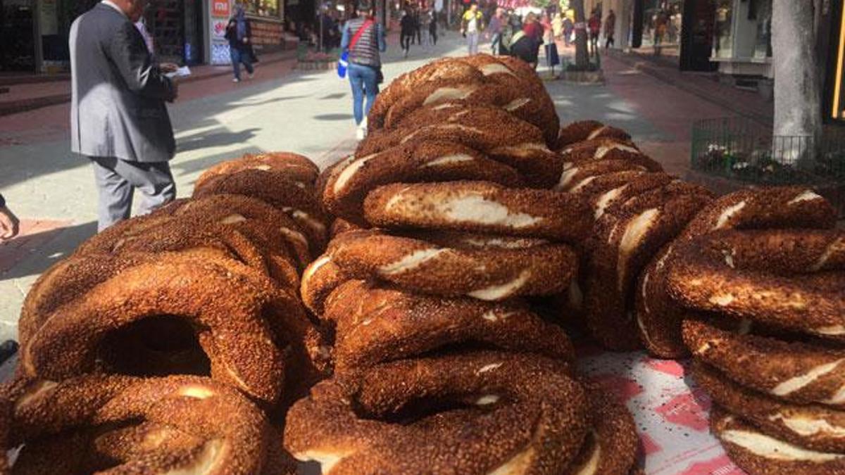 İstanbul'da simit fiyatları arttı