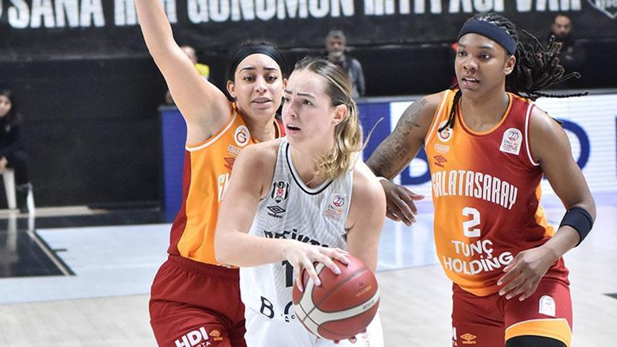 Beşiktaş - Galatasaray Çağdaş Faktoring: 104-89 - Son Dakika Spor Haberleri