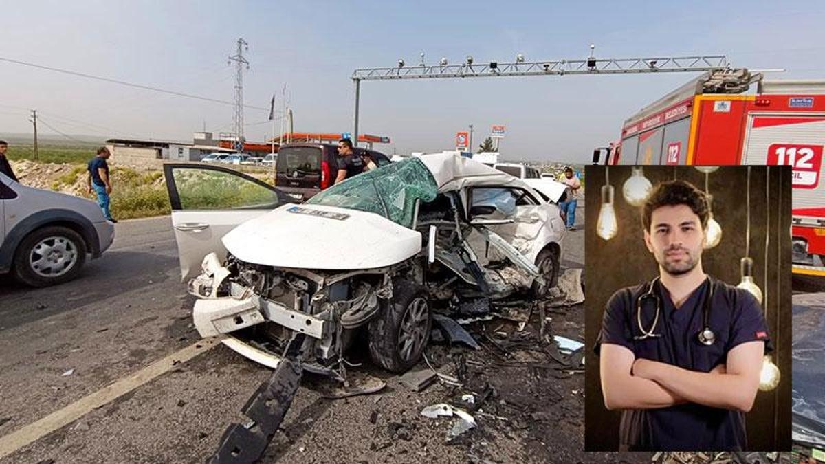 Şanlıurfa'da zincirleme kaza: 1 doktor öldü, 2'si ağır 6 yaralı