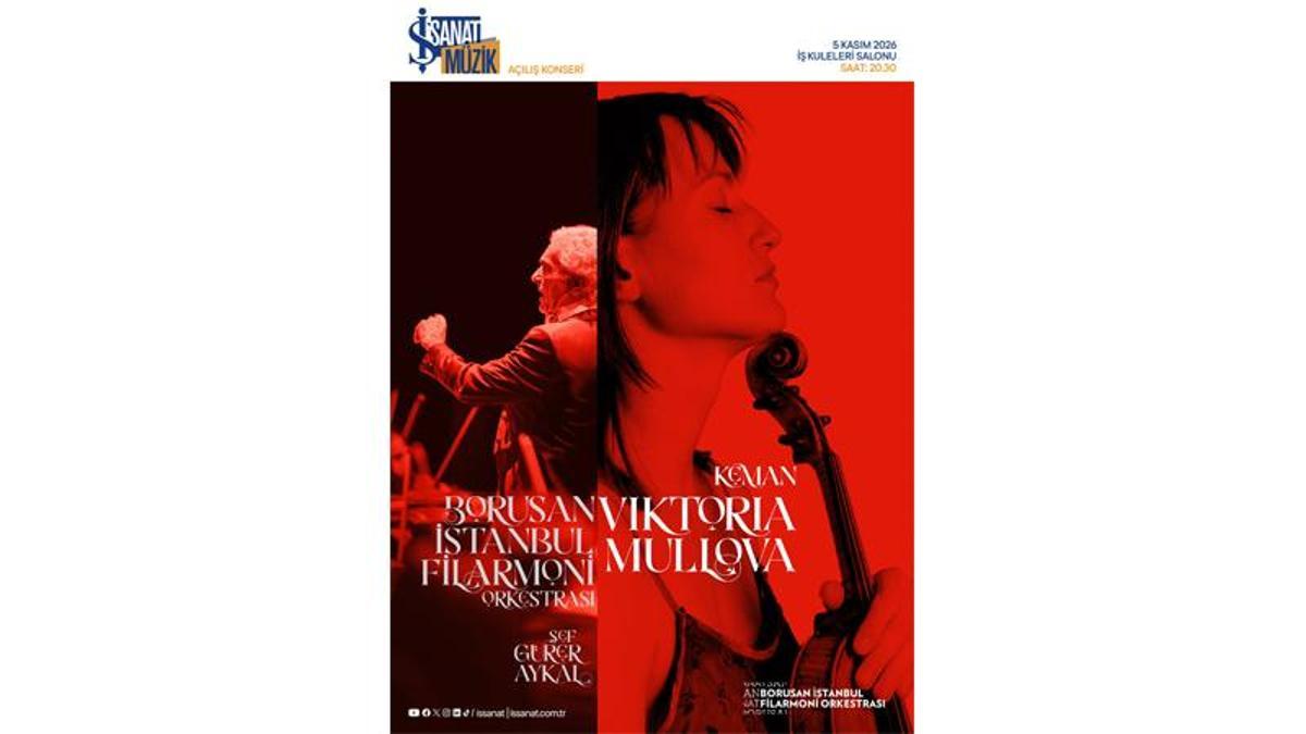 İş Sanat'ın yeni sezonu Viktoria Mullova konseriyle 5 Kasım'da başlıyor