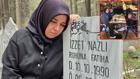 DHA muhabiri İzzet Nazlı, depremin 3'üncü yıl dönümünde mezarı başında anıldı