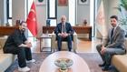 Bakan Ersoy, Doğukan Manço ile görüştü