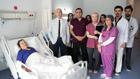 Karnından 15 kilo kitle çıkarıldı