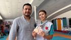 Babasının çocukluk hayalini gerçekleştirmek için başladığı kick boksta dünya 3’üncüsü oldu