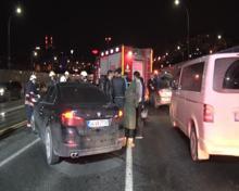 Haliç Köprüsü'nde trafik kazası: 2 yaralı