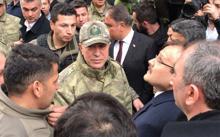 Kilis'e roket düştü! Hulusi Akar olay yerinde