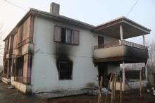 Anne ile engelli 2 kızı, yangında yaşamını yitirdi