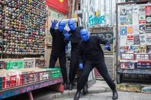 Blue Man Group İstanbul sokaklarında