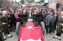 Şehit Astsubay Şahin'i Samsun'da 8 bin kişi uğurladı