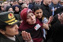 Şehit Astsubay Şahin'i Samsun'da 8 bin kişi uğurladı