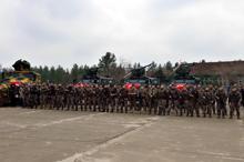 Özel harekat polisleri Afrin'e böyle uğurlandı