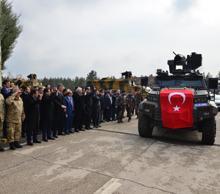 Özel harekat polisleri Afrin'e böyle uğurlandı