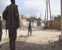 Teröristlerden temizlenen Raco'ya böyle girildi