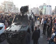 Taksim'de silahlı kavga