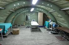 TSK, Cinderes’te seyyar askeri hastane açtı